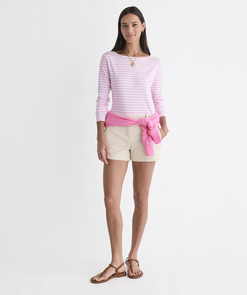 Deluxe Boatneck Tee