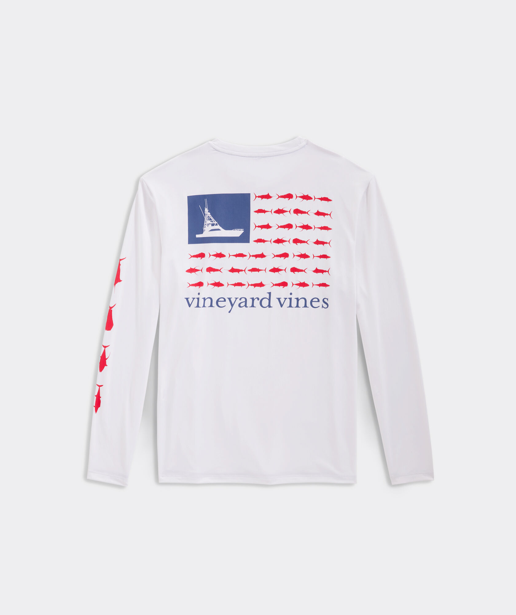 NWT Vineyard Vines Mens XS Moonshine Set Sail SS Graphic T-Shirt 