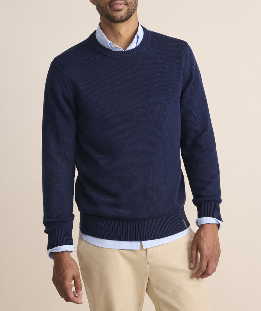 Cotton Crewneck Sweater