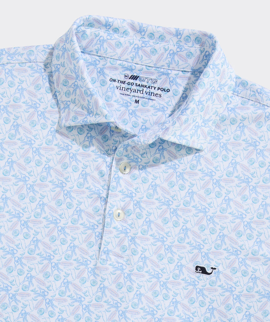 Performance Printed Sankaty Polo