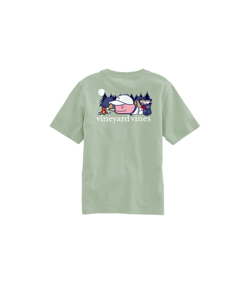 OUTLET Kids' Summer Camp Whale Short-Sleeve Pocket Tee