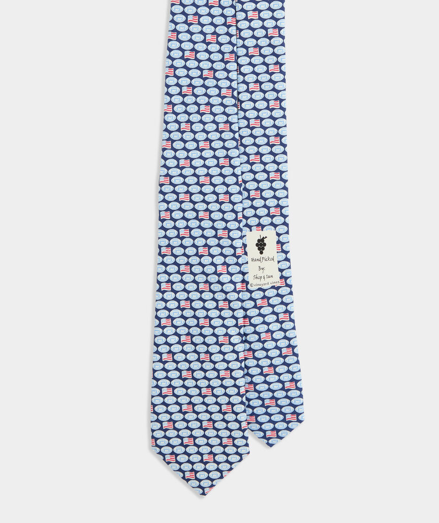 Boys' Flag Football Silk Tie