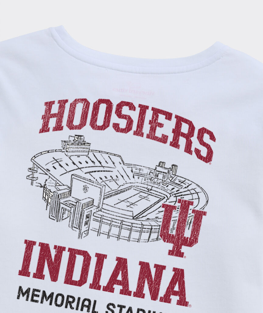 Indiana University Women's Indiana Stadium Long-Sleeve Pocket Tee