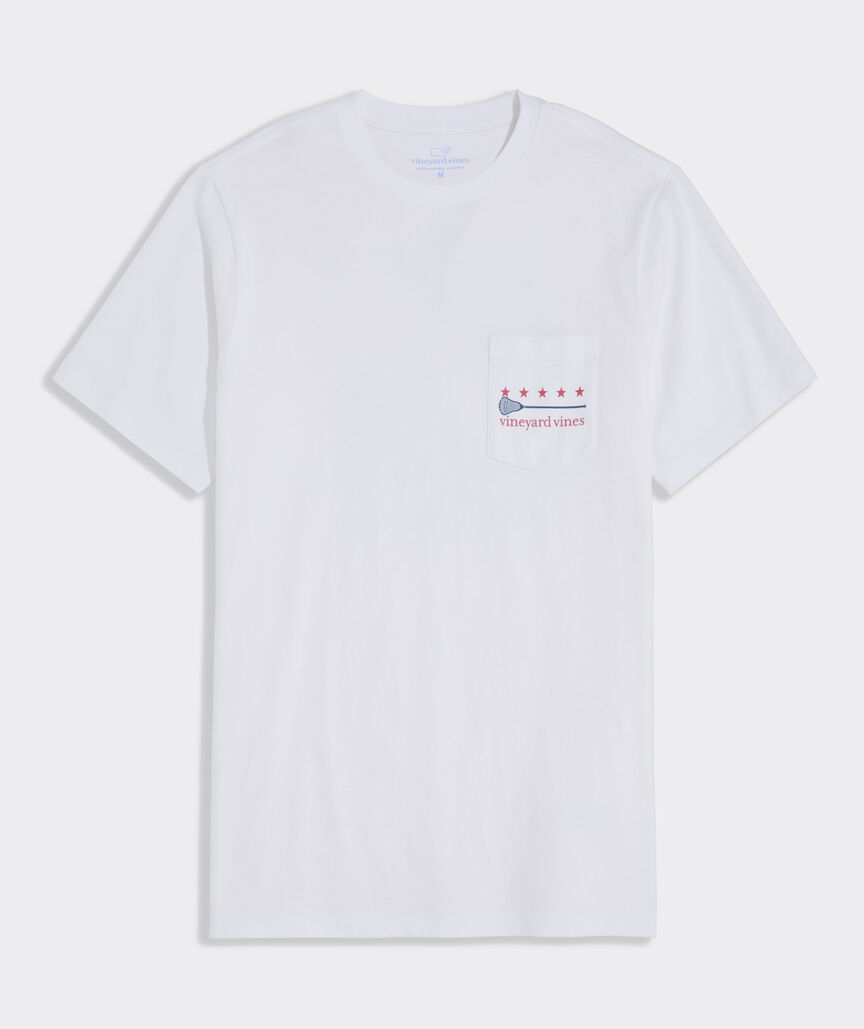 Americana Lacrosse Sticks Short-Sleeve Pocket Tee