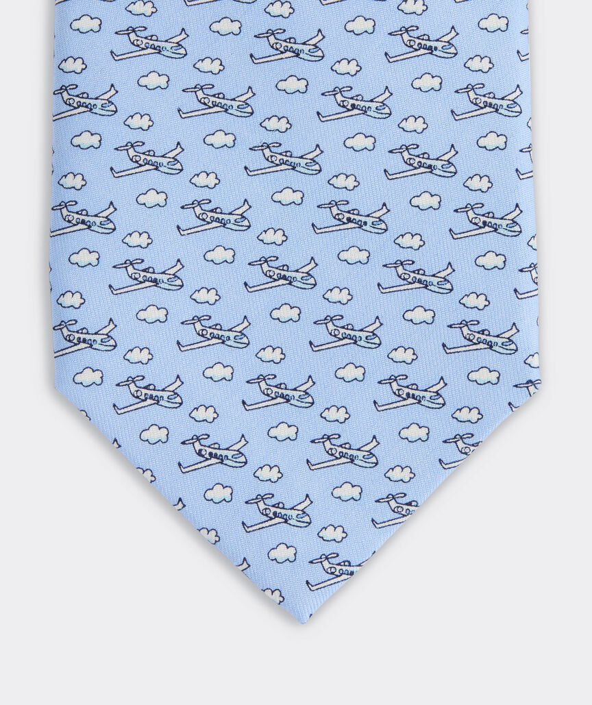Airplane Printed Tie
