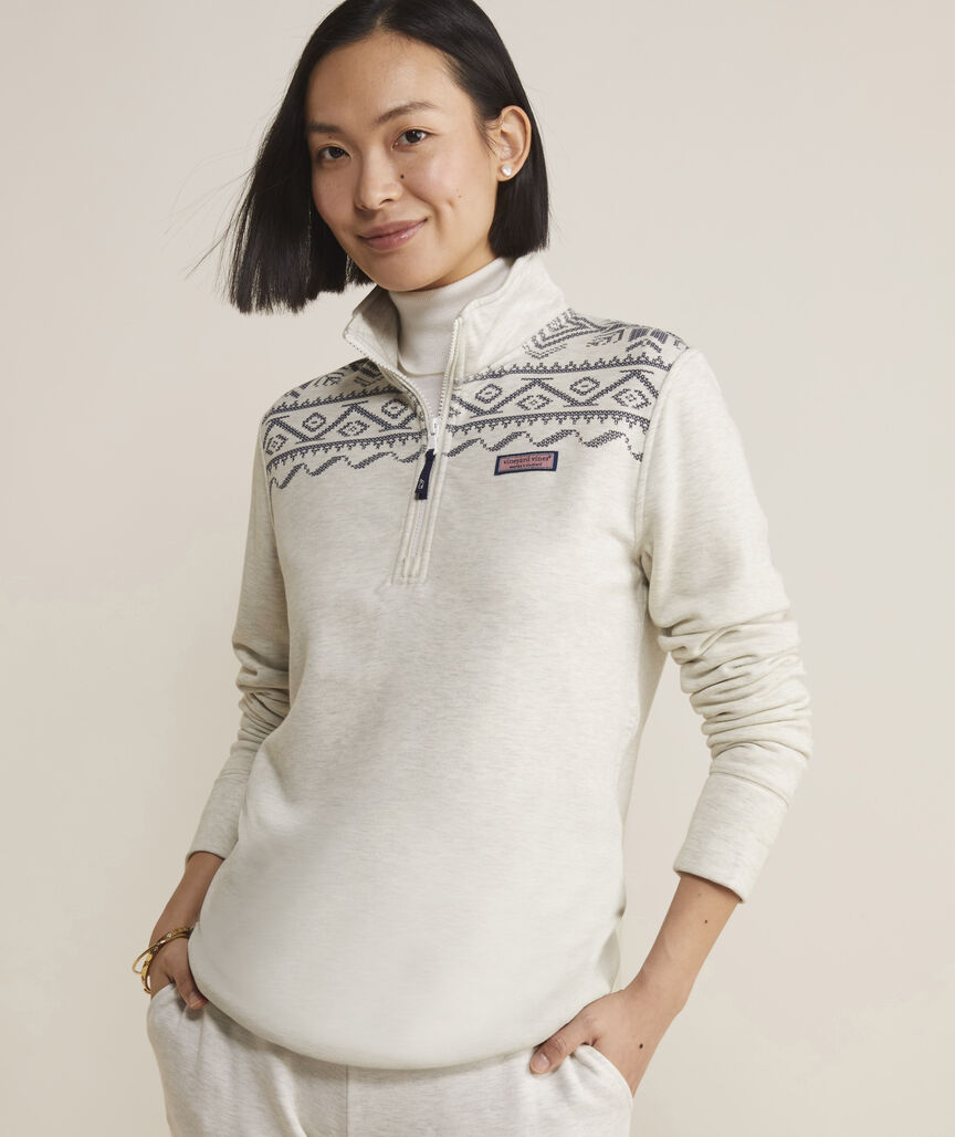 OUTLET Fair Isle Brushed Terry Relaxed Shep Shirt®