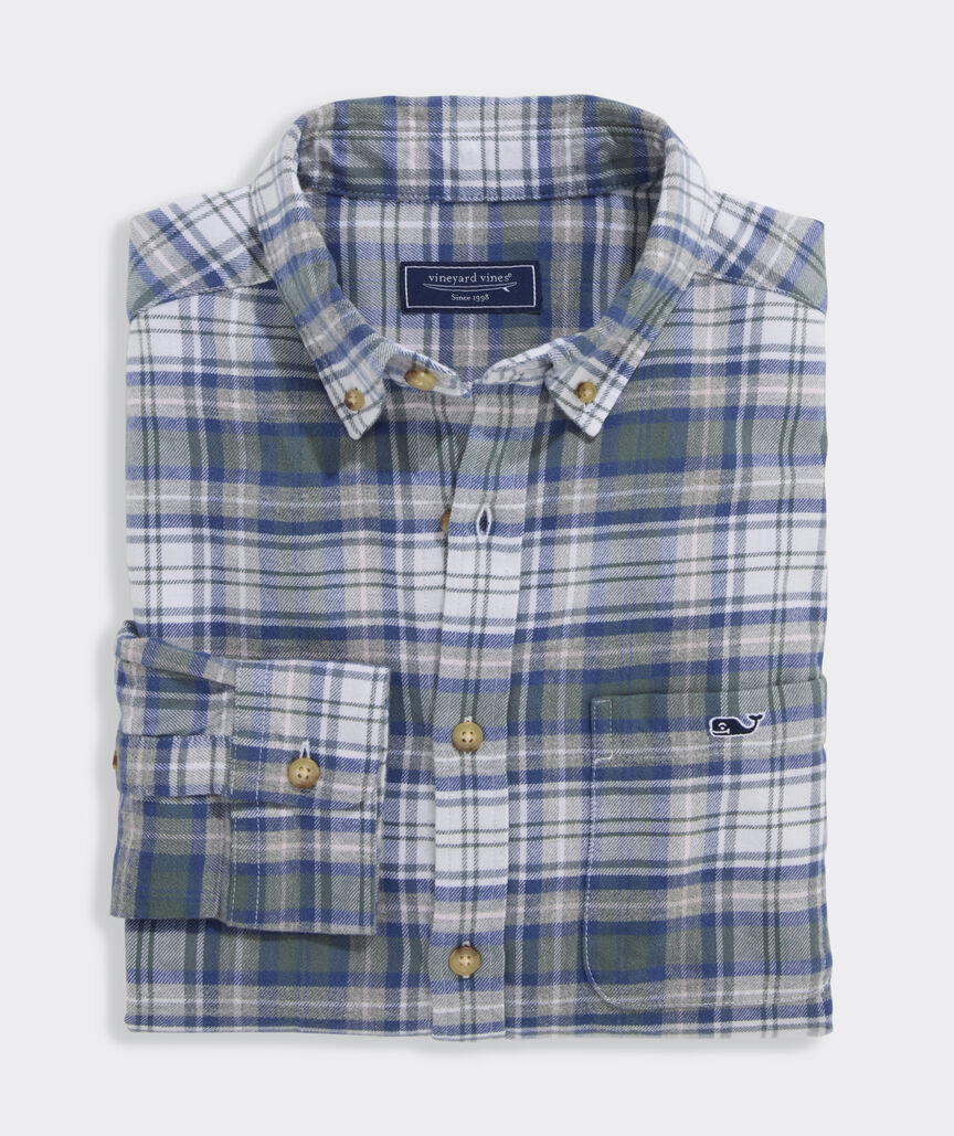 Great Point Plaid Vineyard Flannel Shirt
