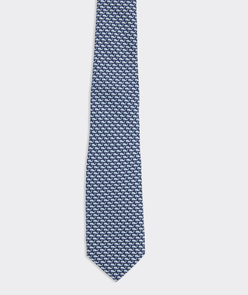 Boys' Vineyard Whale Silk Tie