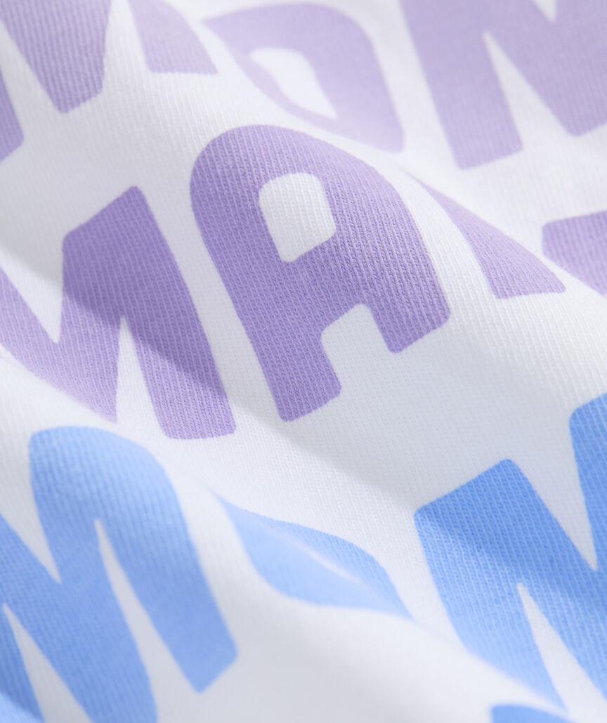 Women's Mom Boyfriend Crew Short-Sleeve Tee