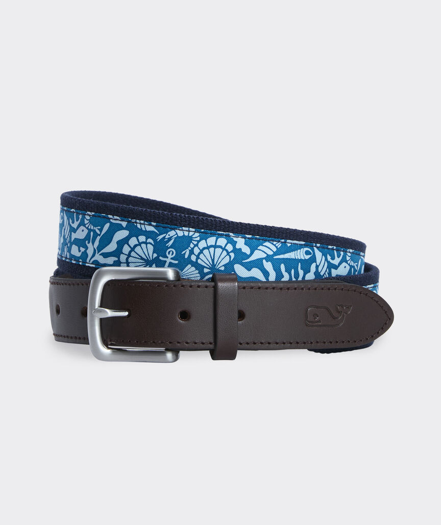 OUTLET Sea Icons Canvas Club Belt