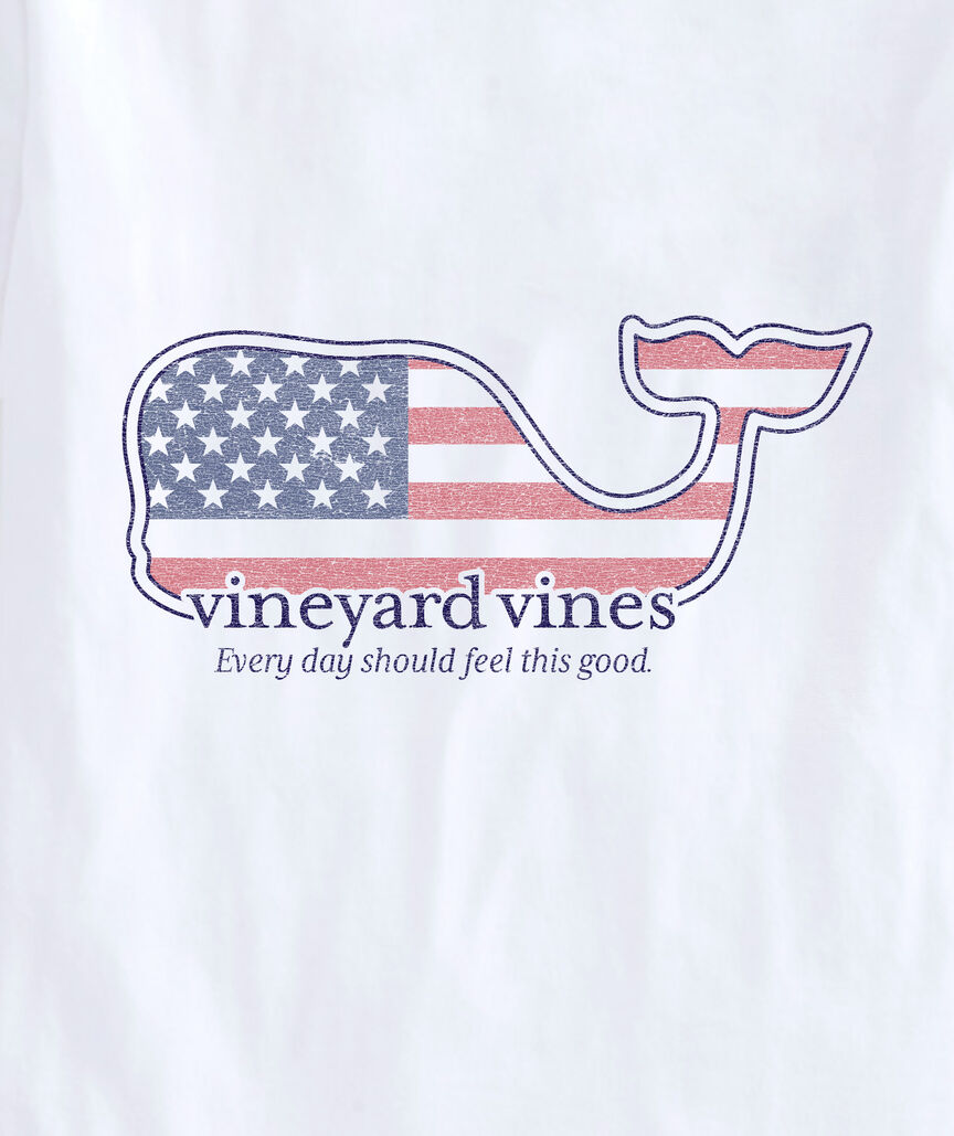 SS VV Americana Whale Pkt Tee