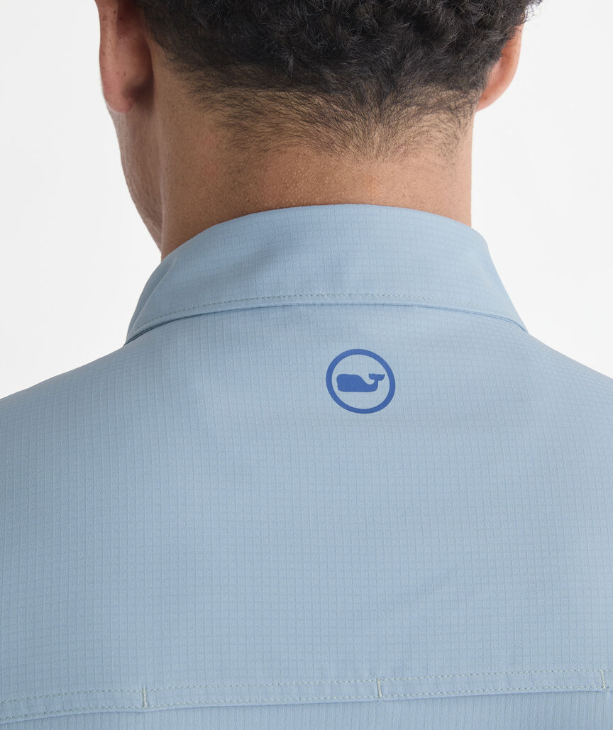 Performance Masthead Solid Short-Sleeve Harbor Shirt