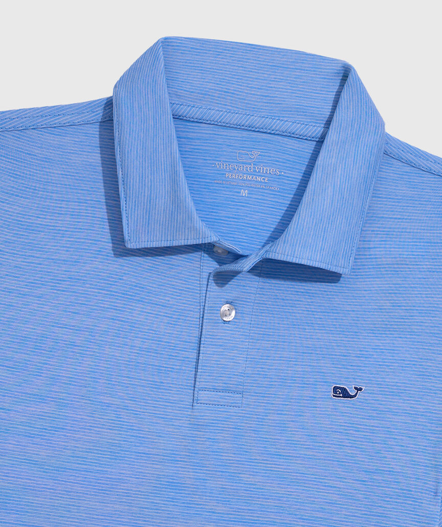 OUTLET Performance St. Jean Stripe Polo