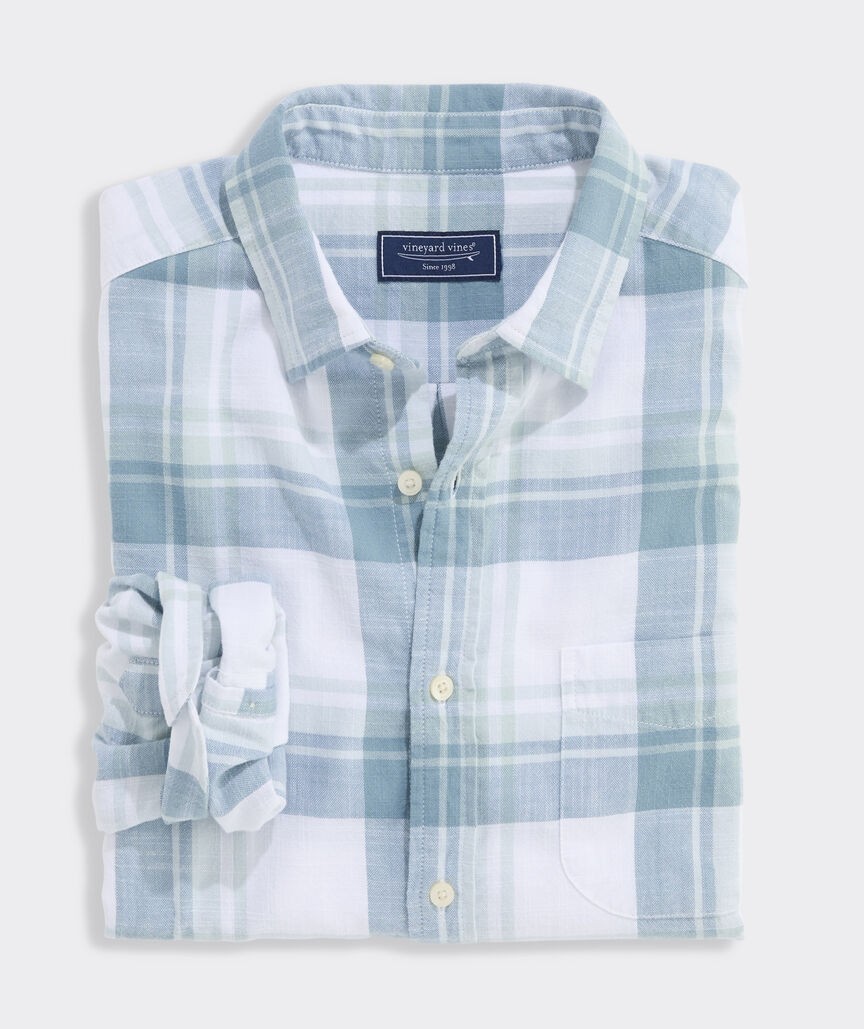 Ipswich Plaid Island Cotton Shirt