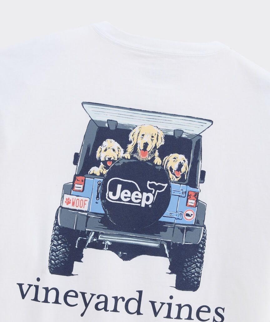 Jeep Collection Road Dogs Long-Sleeve Pocket Tee