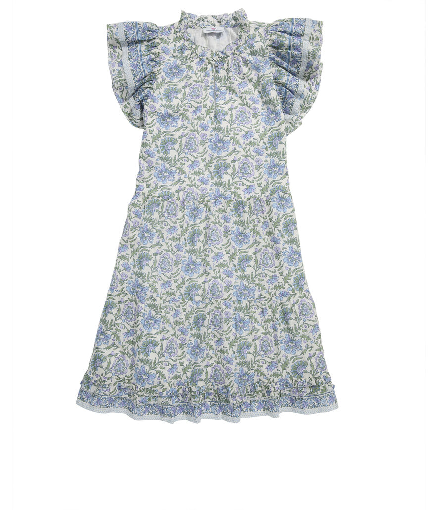 OUTLET Women's Anegada Tiered Ruffle-Sleeve Dress