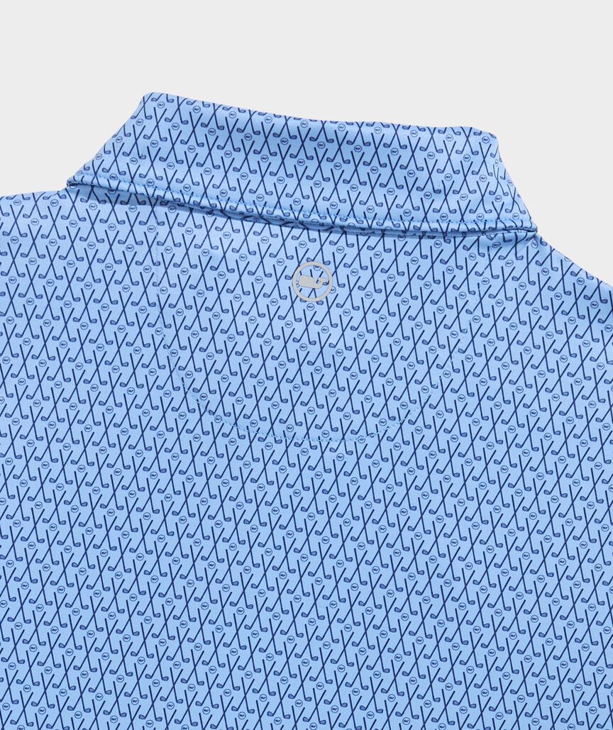 Boys' Performance Printed Sankaty Polo