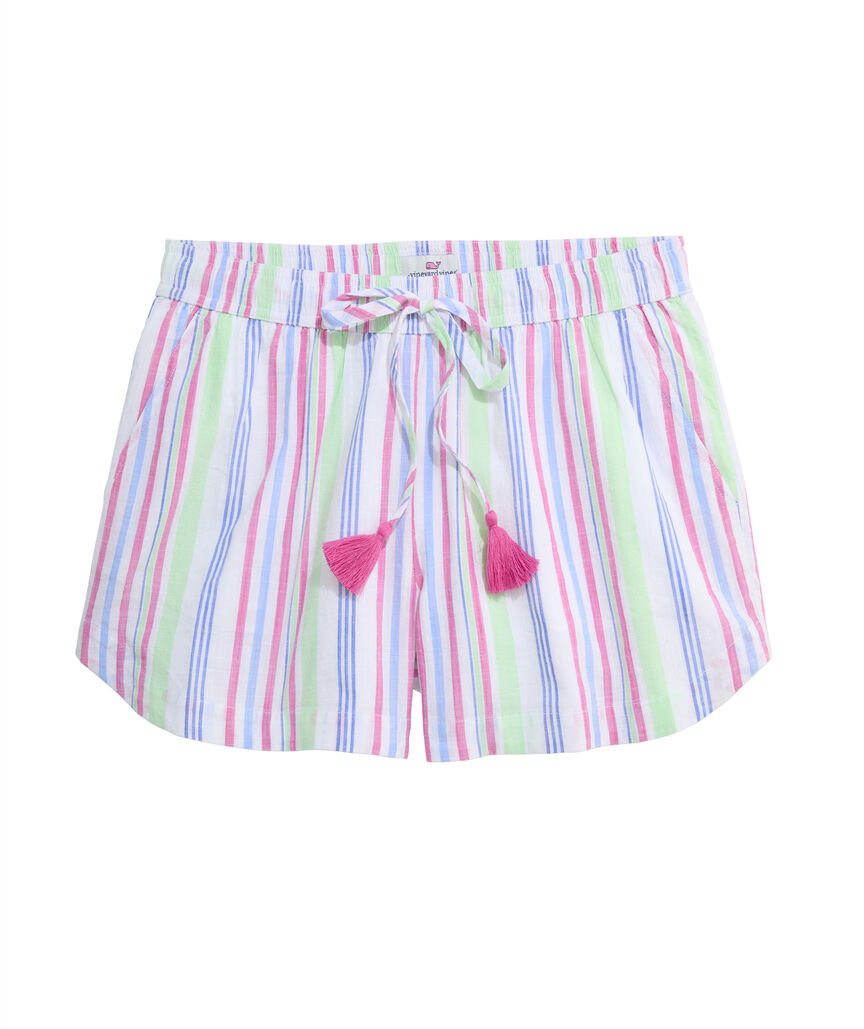 OUTLET Women's Seaspray Stripe Pull-On Shorts