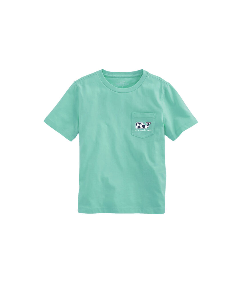 OUTLET Boys I Whale Soccer Short-Sleeve Pocket Tee