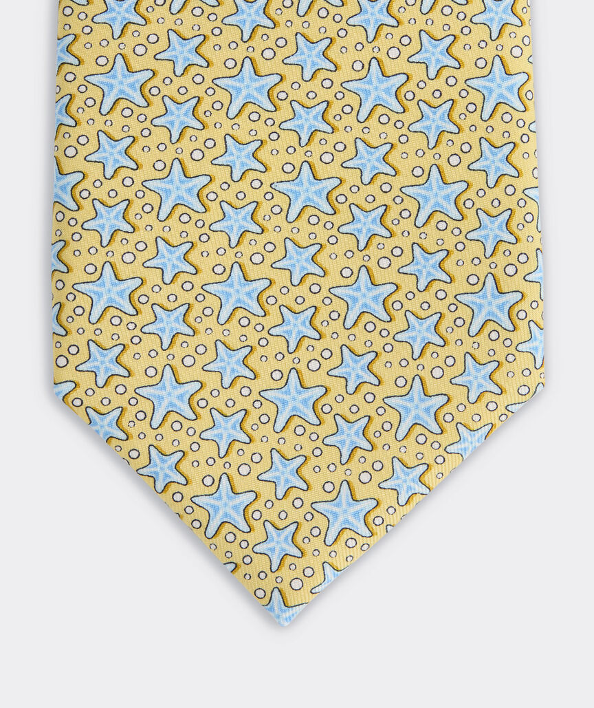Starfish Silk Tie