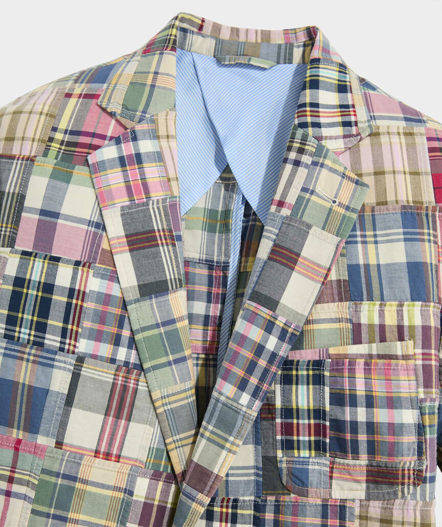 Madras Patchwork Vos Sport Coat