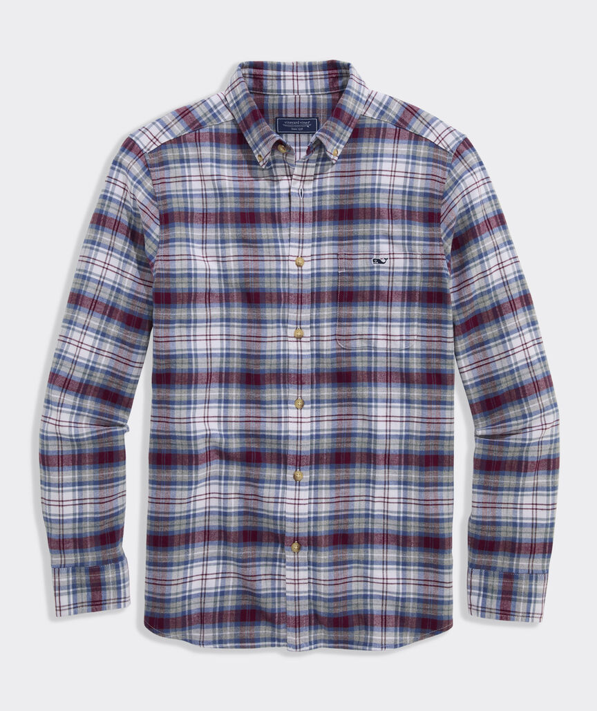 Great Point Plaid Vineyard Flannel Shirt
