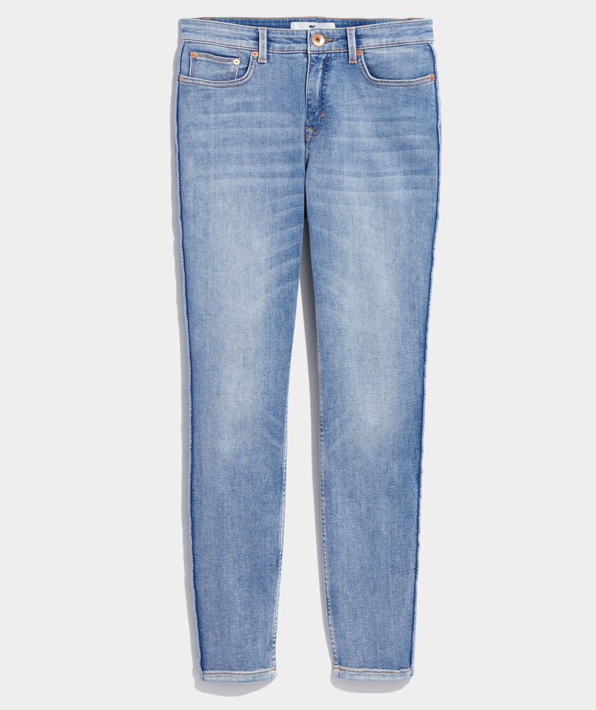 Limited-Edition Jamie High-Rise Corded-Stripe Jeans