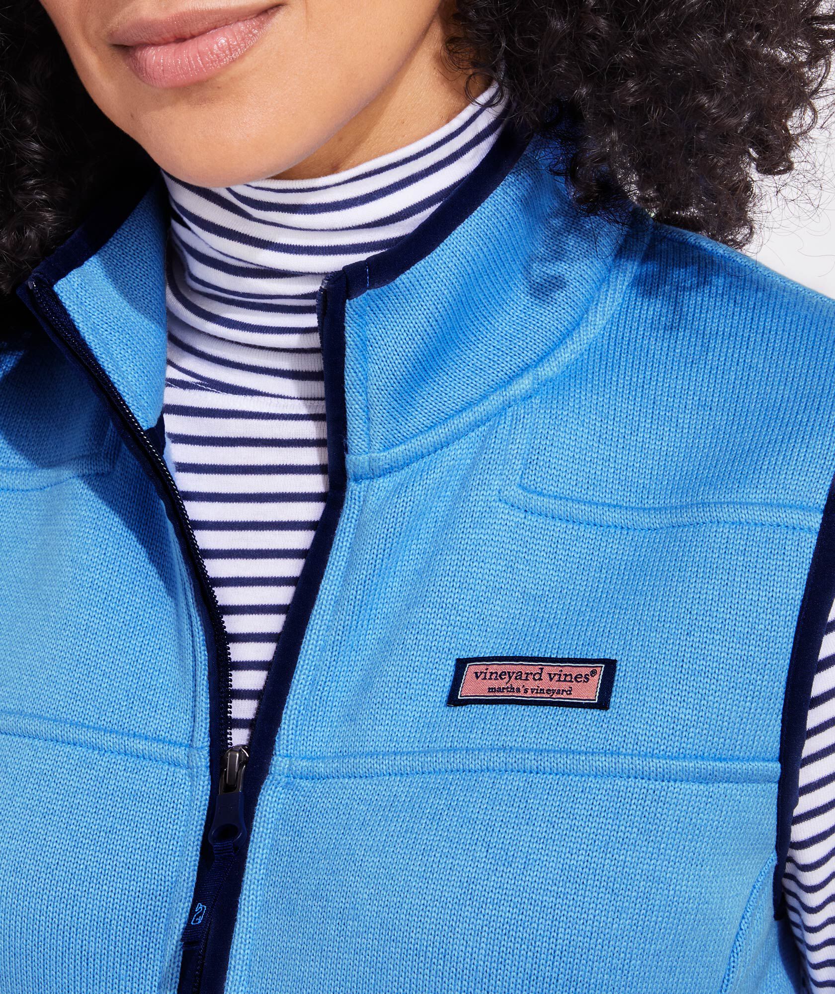 Shop Sweater Fleece Vest at vineyard vines