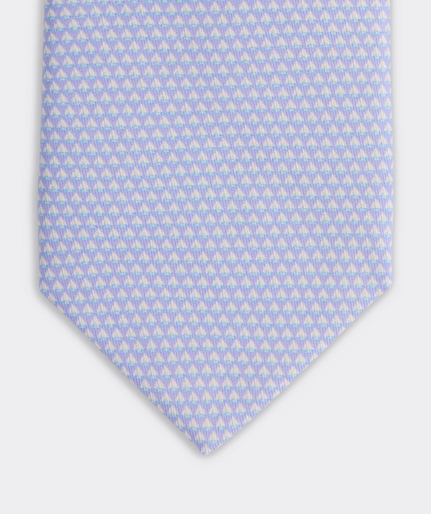 Mini Sailboats Silk Tie