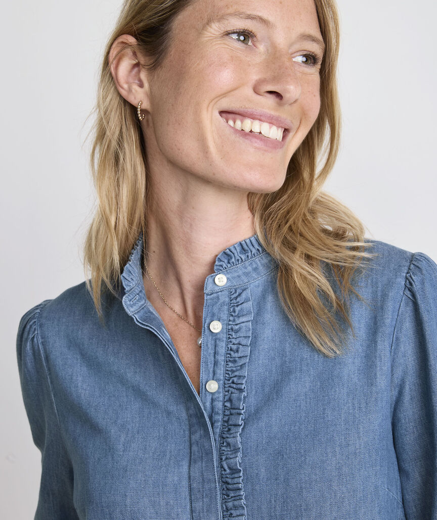 Pippa Chambray Popover Dress