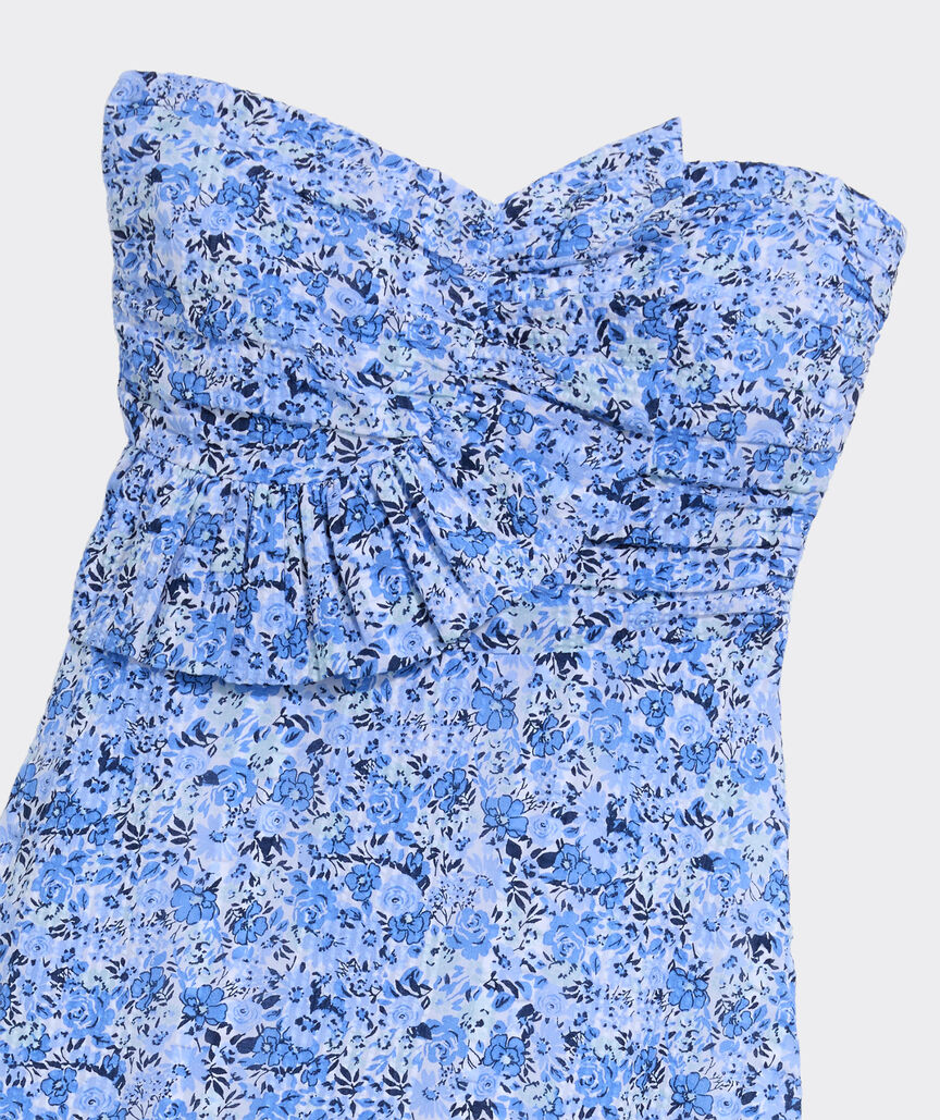 Kentucky Derby Women's Strapless Swing Dress