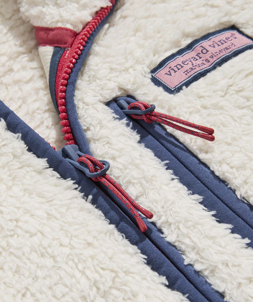 New England High-Pile Fleece Quarter-Zip