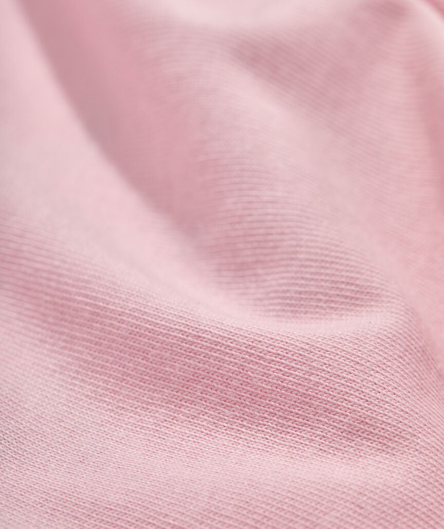 Men's Breast Cancer Awareness Ribbon Whale Long-Sleeve Pocket Tee