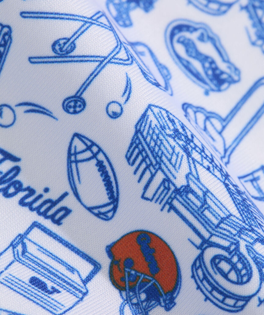 University Of Florida Printed Sankaty Polo