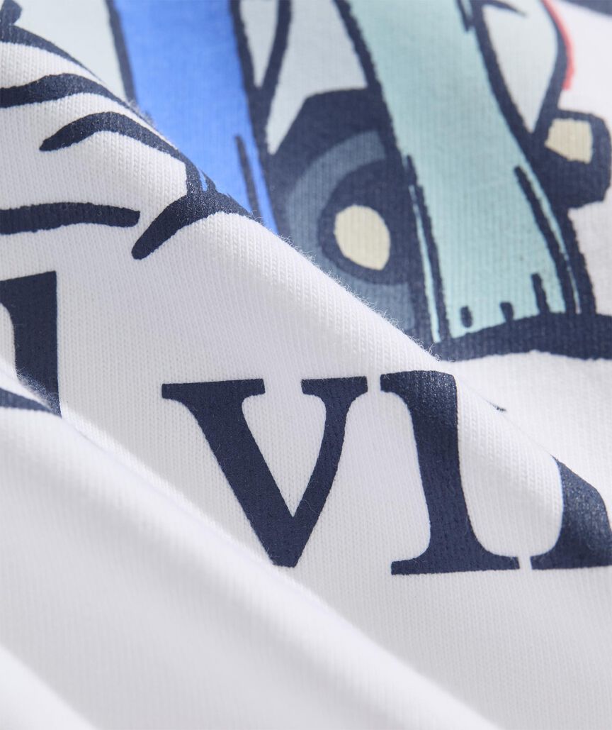 Headin' To The Slopes Long-Sleeve Pocket Tee