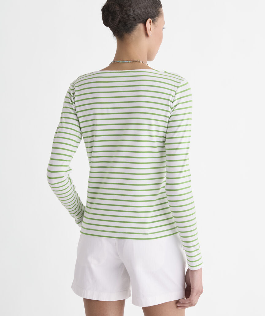 Deluxe Boatneck Tee