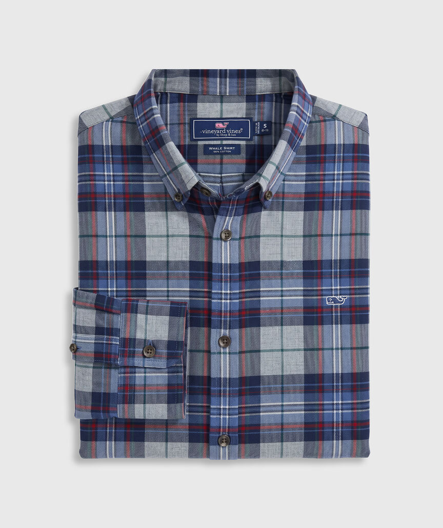 OUTLET Boys' Flannel Plaid Shirt