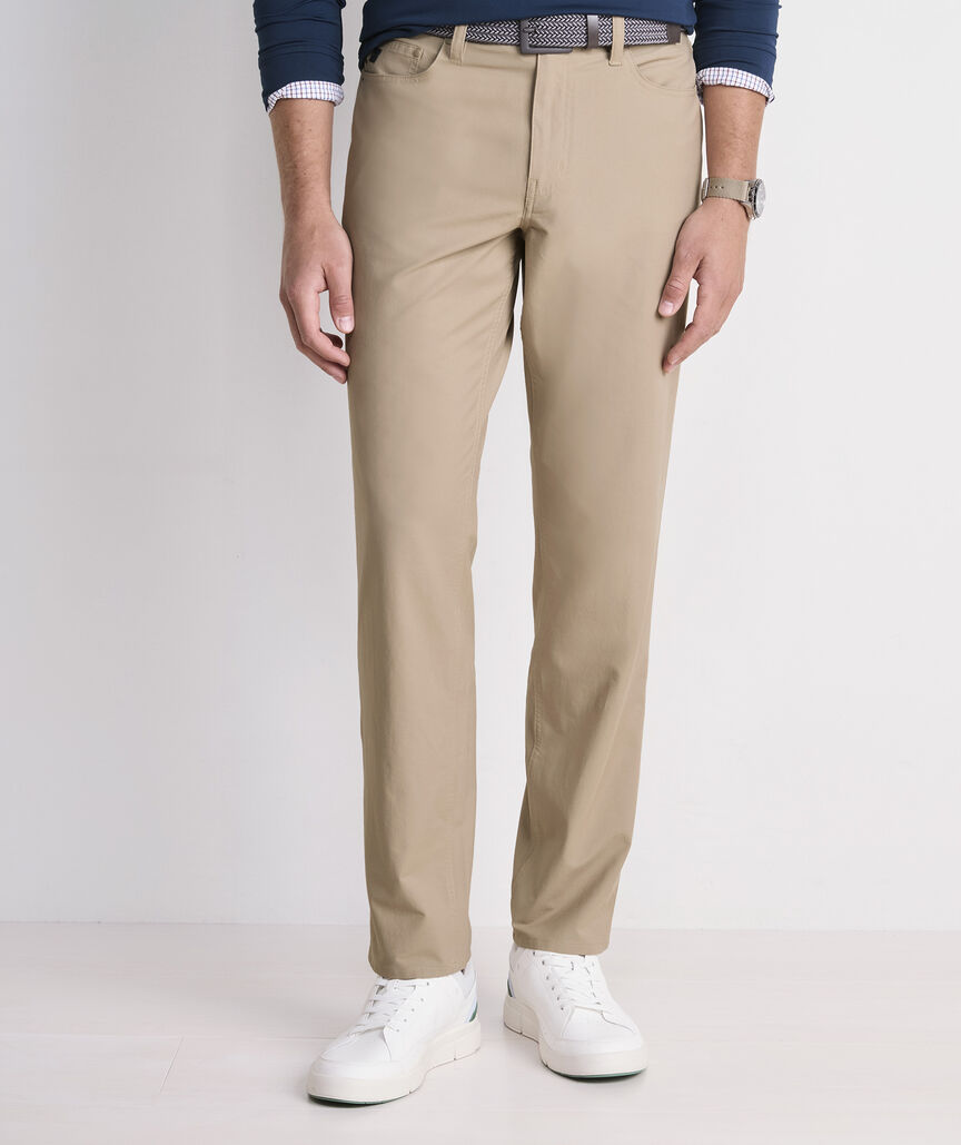 Performance Straight Fit On-The-Go 5-Pocket Pants
