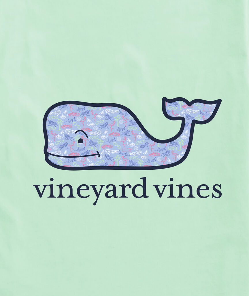 OUTLET Beach Icons Whale Short-Sleeve Pocket Tee