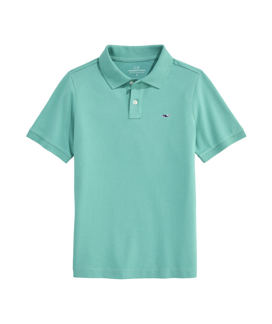 OUTLET Boys' Classic Stretch Pique Polo