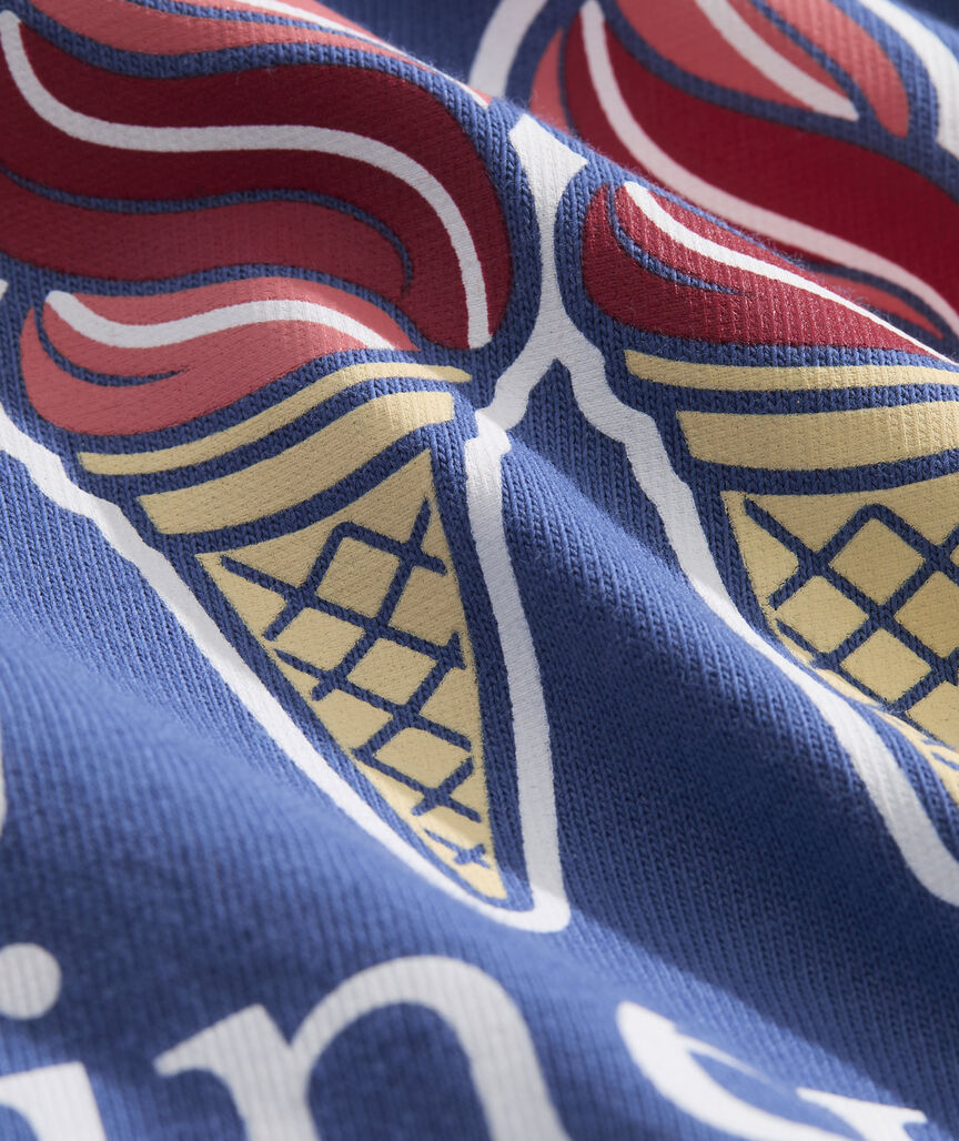 Boys' Ice Cream Cone US Flag Short-Sleeve Pocket Tee