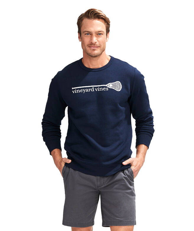 Shop Lacrosse Stick Crewneck Sweatshirt at vineyard vines