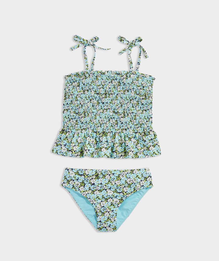 Girls' Smocked Tankini