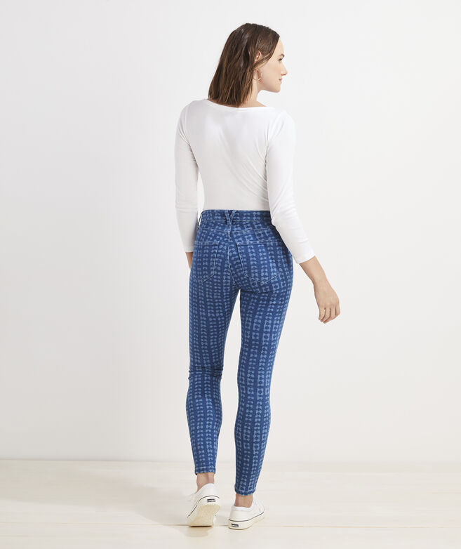 Skinny Shibori Print Jamie Jeans