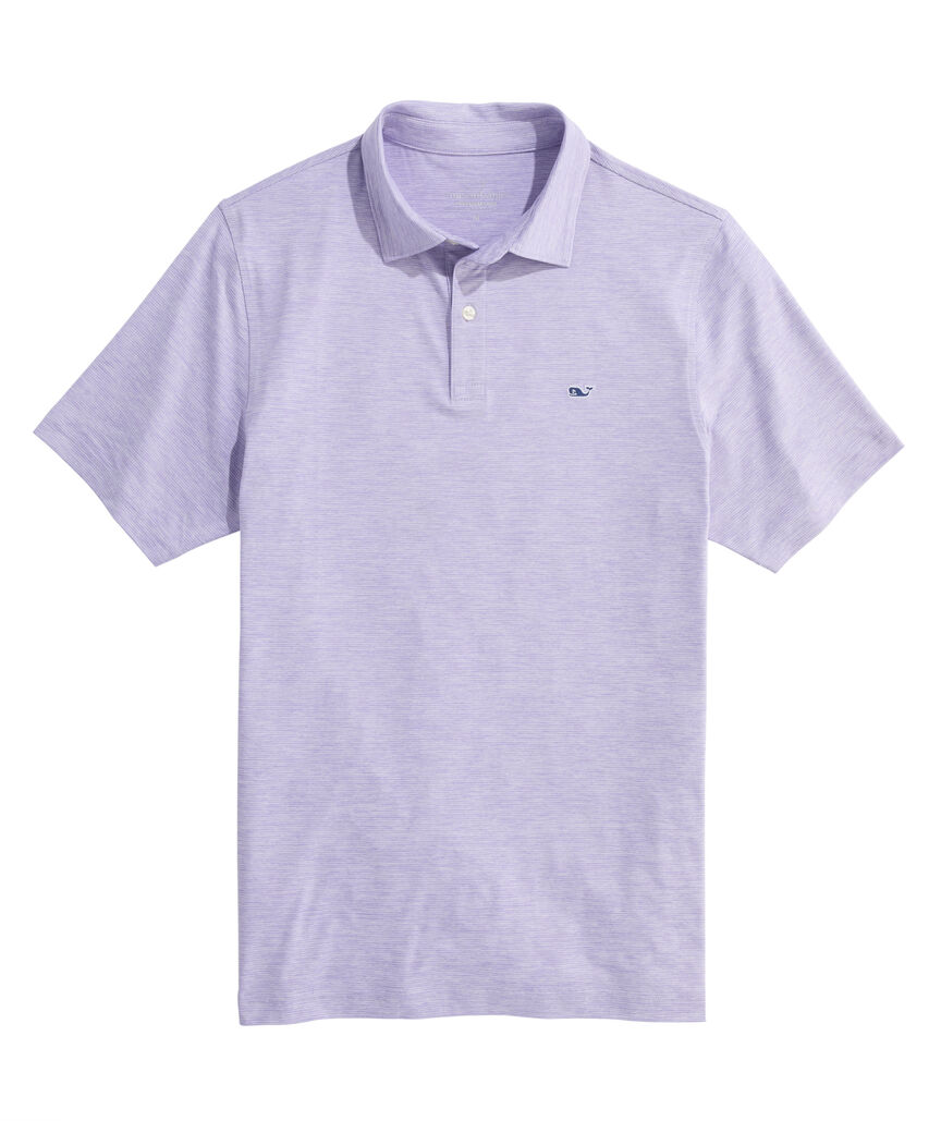 OUTLET St. Jean Stripe Performance Polo