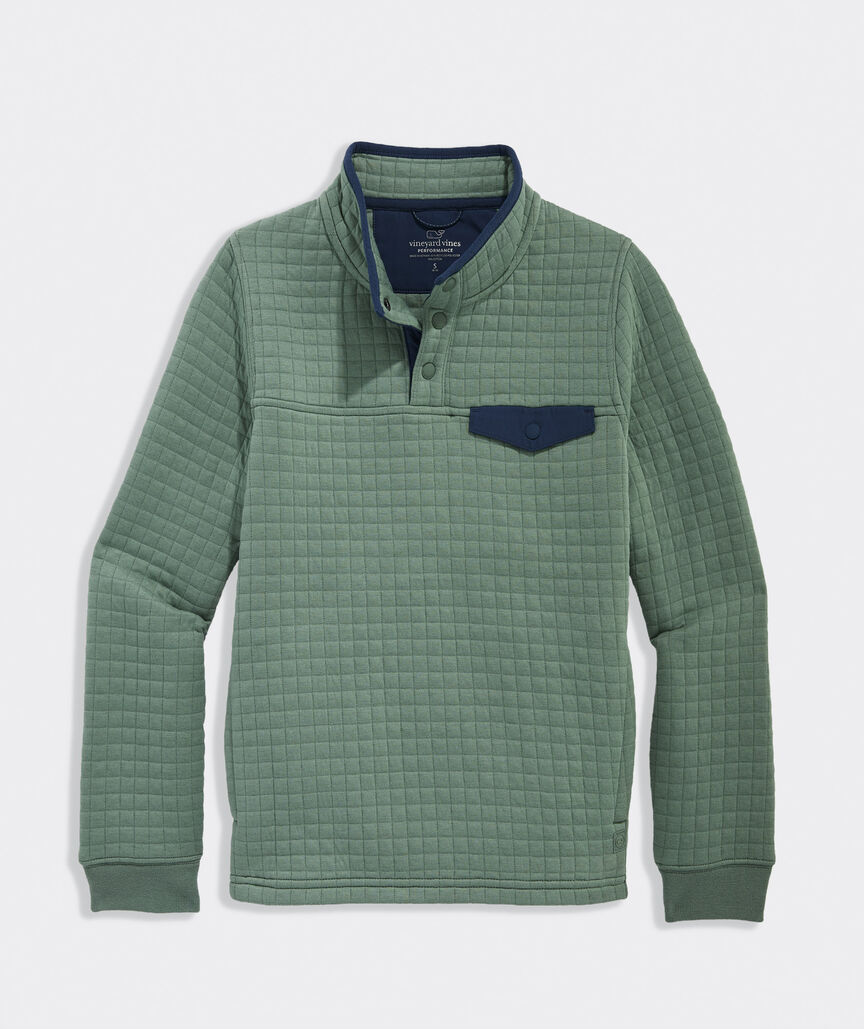 Boys' Quilted Navigator Quarter-Snap