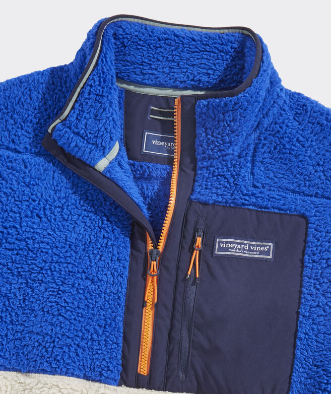 Color-Blocked Sherpa Fleece SuperShep™