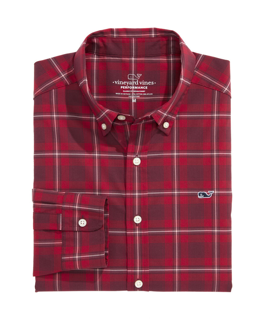 OUTLET Performance Twill Check Shirt