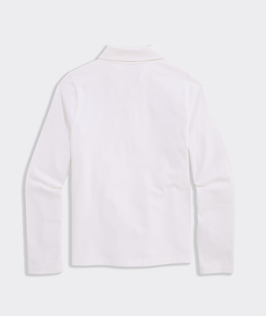 Girls' Everyday Jersey Long Sleeve Polo