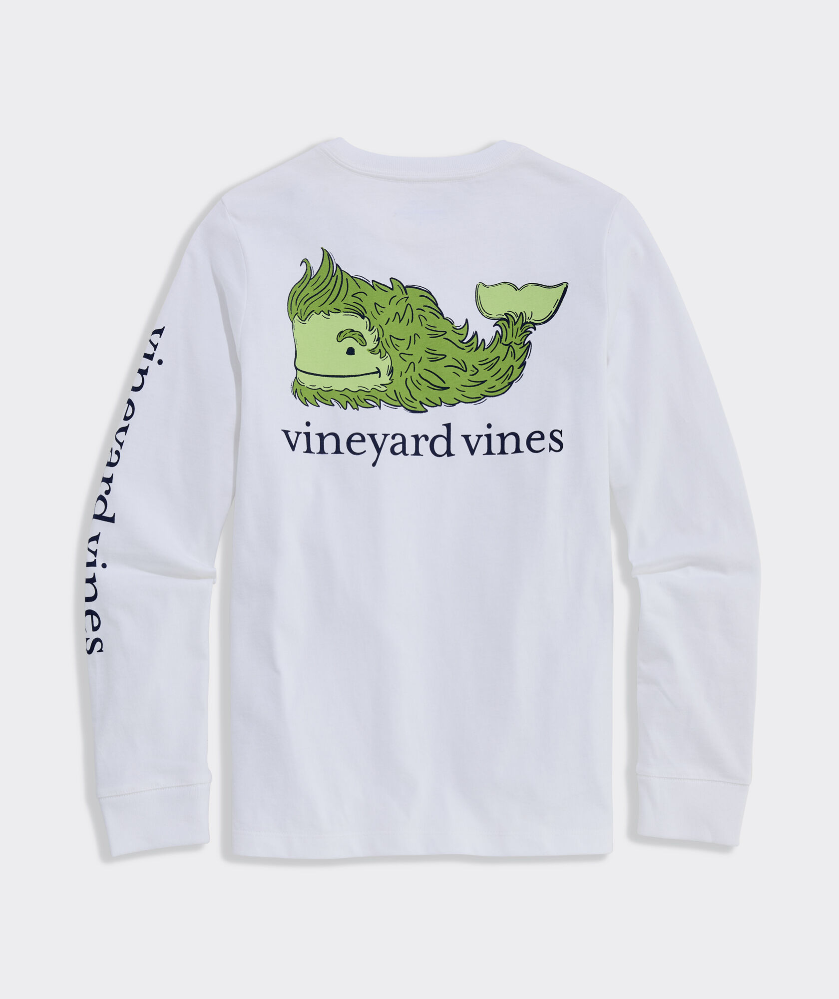 Boys' Holiday Grump Whale Long-Sleeve Pocket Tee